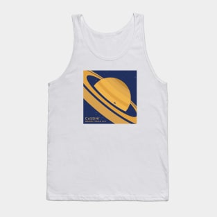 Cassini Grand Finale Saturn Tank Top